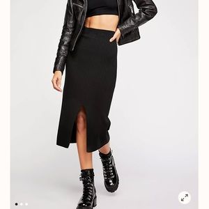 COPY - Free people skyline midi skirt